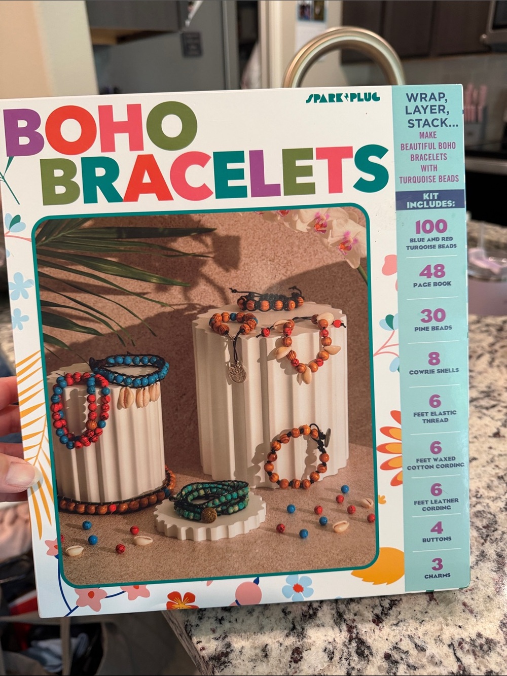 Nwt! Spark Plug Boho Beaded Bracelet Kit
